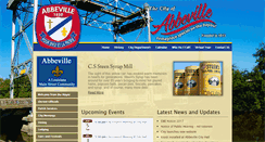 Desktop Screenshot of cityofabbeville.net